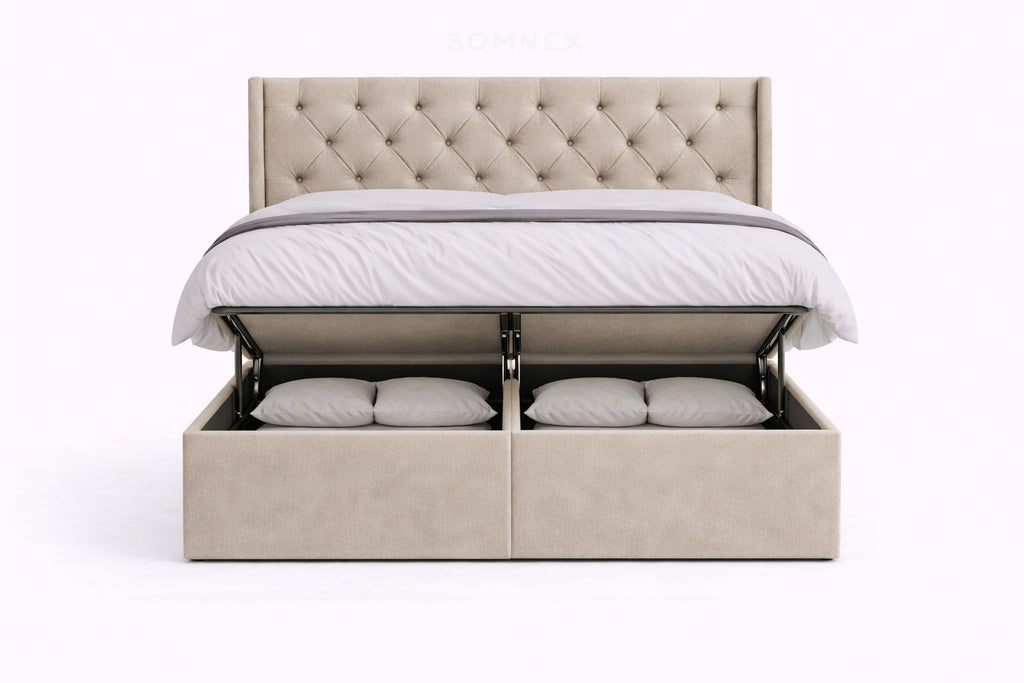 Opulence Wing Ottoman