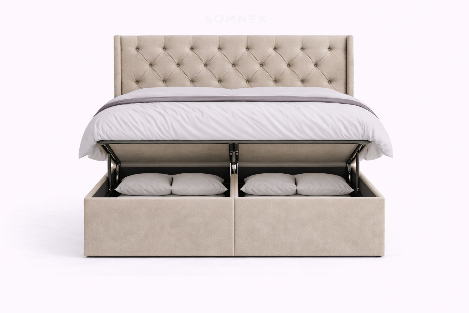 Opulence Wing Ottoman