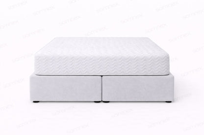 Somnex Hybrid Natural Hard Foam Mattress 4"-10" Firm Support Back Care Comfort