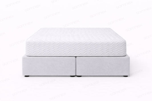 Somnex Hybrid Natural Hard Foam Mattress 4"-10" Firm Support Back Care Comfort