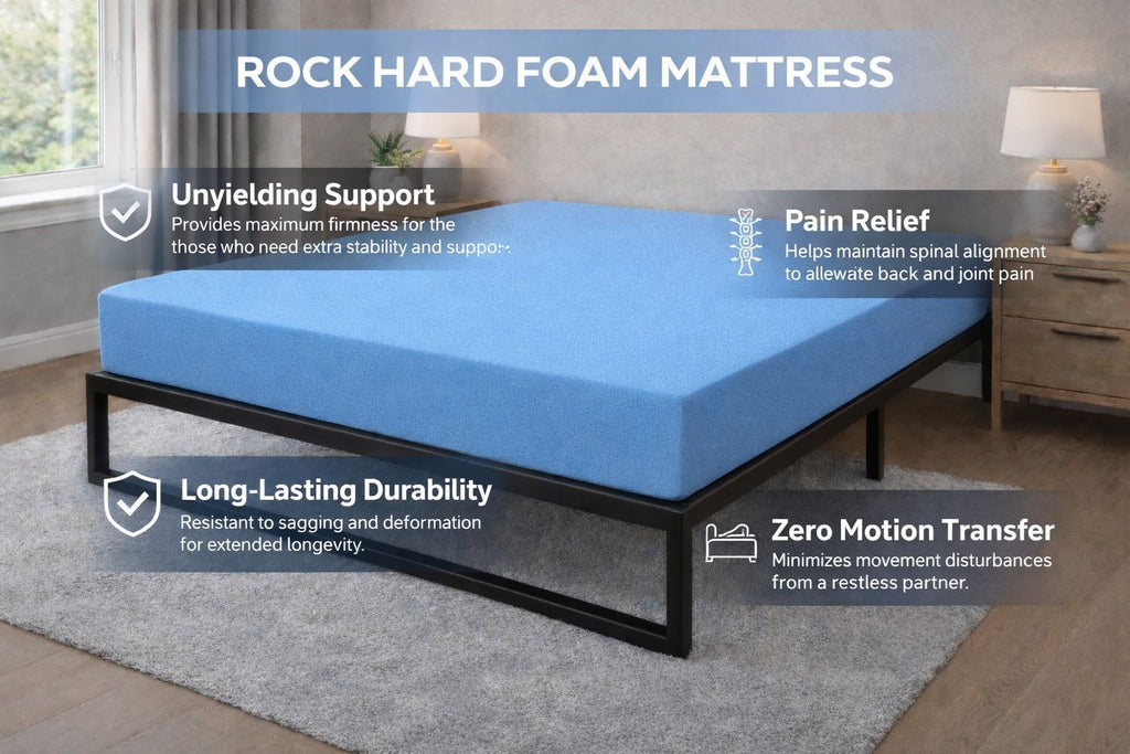 Somnex Hybrid Rock Hard Full Foam